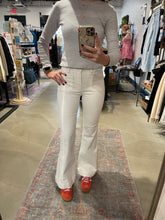 Load image into Gallery viewer, Risen High Rise Patch Pocket Flare Jeans - 5853 Cream
