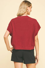 Load image into Gallery viewer, Short Sleeve Sweater by PINCH
