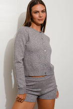 Load image into Gallery viewer, Knit Cardigan by pretty garbage
