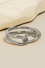 Load image into Gallery viewer, Gold Dipped Twist Knot Band Ring
