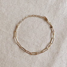 Load image into Gallery viewer, Berwick Paperclip Bracelet by GLDN ash
