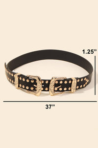 Western Style Studded Belt