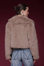 Load image into Gallery viewer, Faux Fur Cropped Coat
