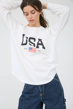 Load image into Gallery viewer, USA 250 Year American Celebration Long Sleeve Cotton Tee
