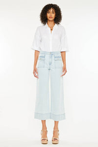 Kan Can Striped High Rise Cropped - KC7481L