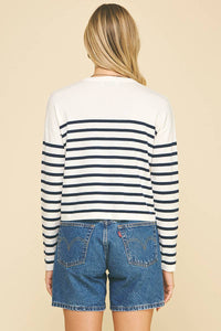 Light Weight Stripe Sweater by PINCH
