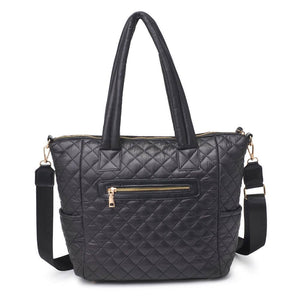 Jayna Quilted Nylon Tote