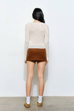 Load image into Gallery viewer, Corduroy Mini Skirt - with built in shorts
