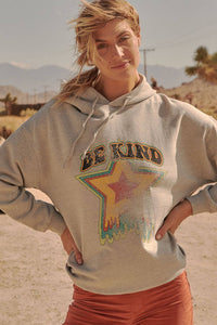 Vintage “Be Kind” Hoodie Sweatshirt