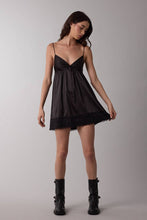 Load image into Gallery viewer, Satin Twisted Mini Dress by Sky to Moon
