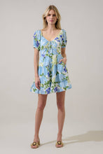 Load image into Gallery viewer, Muna Tiered Mini Dress Khloey Floral
