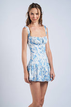 Load image into Gallery viewer, Lucid Flora Mini Dress by Sky to Moon
