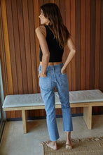Load image into Gallery viewer, Knit Sweater Crew Neck Sleeveless Crop Top
