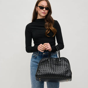 Rhonda Woven Tote with Crossbody Strap