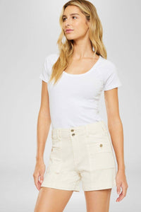 Khaki Shorts by Kan Can