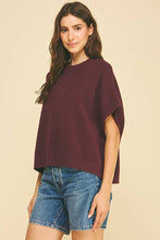 Load image into Gallery viewer, Short Sleeve Sweater by PINCH
