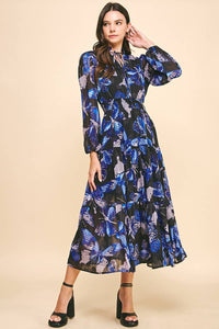 Butterfly Maxi Dress