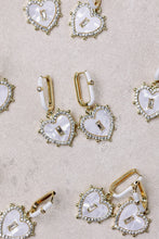 Load image into Gallery viewer, Diamond Capri Heart Drops
