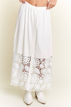 Load image into Gallery viewer, Lace Detail Button Down Long Skirt
