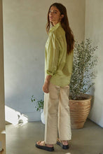Load image into Gallery viewer, Woven Cotton Striped Button Down Shirt
