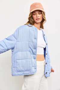 Quilted Oversized Jacket