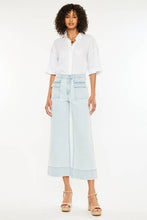 Load image into Gallery viewer, Kan Can Striped High Rise Cropped - KC7481L

