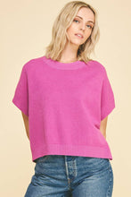 Load image into Gallery viewer, Short Sleeve Sweater by PINCH
