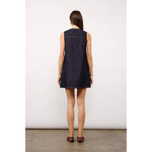 Load image into Gallery viewer, Marigold Denim Shift Dress in Indigo
