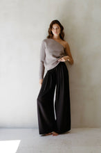 Load image into Gallery viewer, Knit Sweater One Shoulder Long Sleeve Pullover
