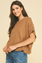 Load image into Gallery viewer, Short Sleeve Sweater by PINCH
