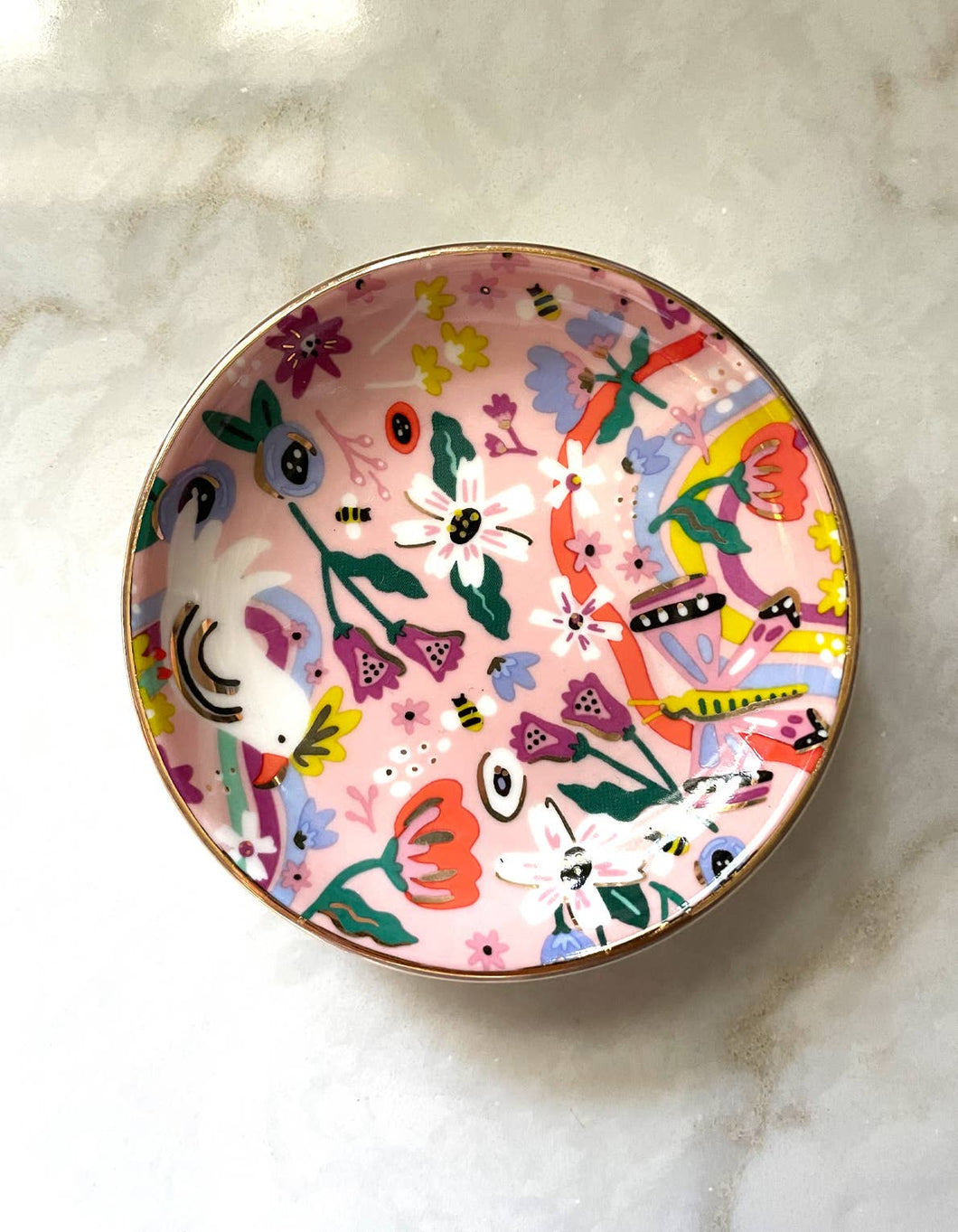 Butterfly Garden Trinket Dish