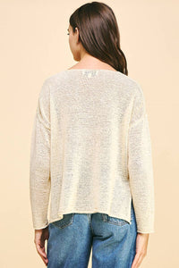 Lightweight V Neck Sweater