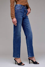 Load image into Gallery viewer, Hidden Jeans - High Rise Classic Straight - Dark Wash
