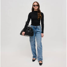 Load image into Gallery viewer, Rhonda Woven Tote with Crossbody Strap
