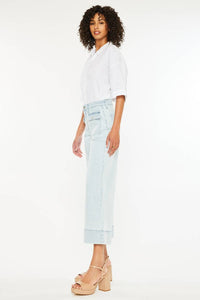 Kan Can Striped High Rise Cropped - KC7481L
