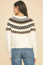 Load image into Gallery viewer, VINTAGE GEOMETRIC PATTERN SWEATER
