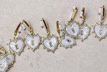 Load image into Gallery viewer, Diamond Capri Heart Drops
