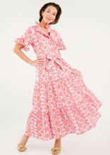 Load image into Gallery viewer, Sadie Maxi Dress Lavender Coral Eyelet
