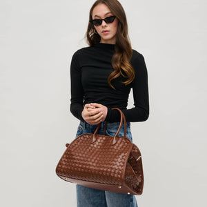 Rhonda Woven Tote with Crossbody Strap