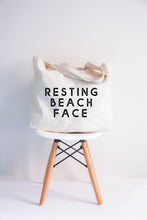 Load image into Gallery viewer, Resting Beach Face Tote Bag
