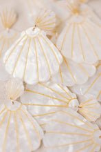 Load image into Gallery viewer, White Tortoise Statement Shell Earrings
