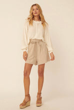 Load image into Gallery viewer, Cream Textured Knit Sweater
