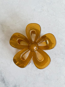 Flower Claw Clip - cut out