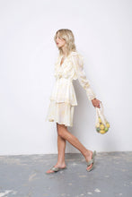 Load image into Gallery viewer, Chloe Light Yellow Floral Dress
