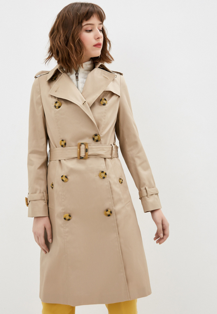 Catherine Double Breasted Classic Trench Coat with Belt