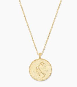 Gorjana Astrology Coin Necklace